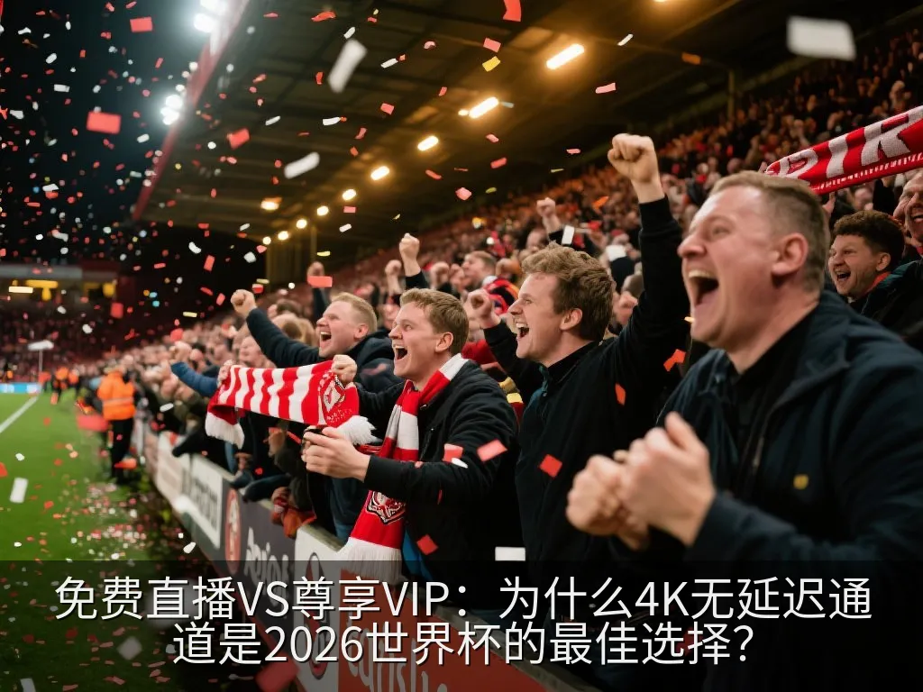 免费直播VS尊享VIP：为什么4K无延迟通道是2026世界杯的最佳选择？